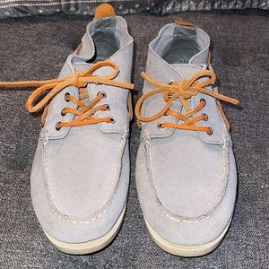 Men’s Lands End 1963 light grey ankle shoes sz 9D